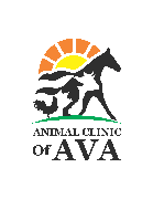 Animal Clinic of Ava Logo